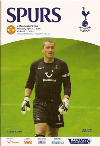 Tottenham Hotspur FC v Manchester United FC